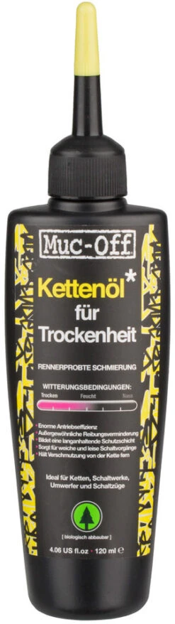 Muc-Off Lubrifiant Pour Chaîne Dry Lube Pour Conditions Sèches