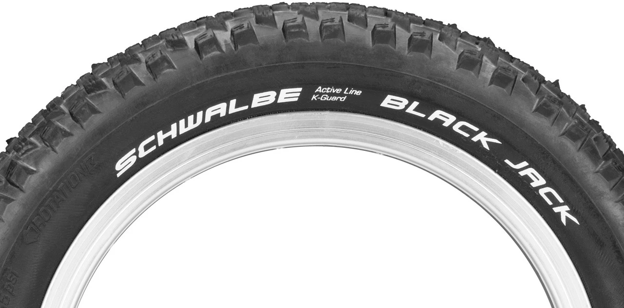 Schwalbe Pneu Rigide Black Jack 12" 3 Schwalbe Pneu Rigide Black Jack 12" – Image 3