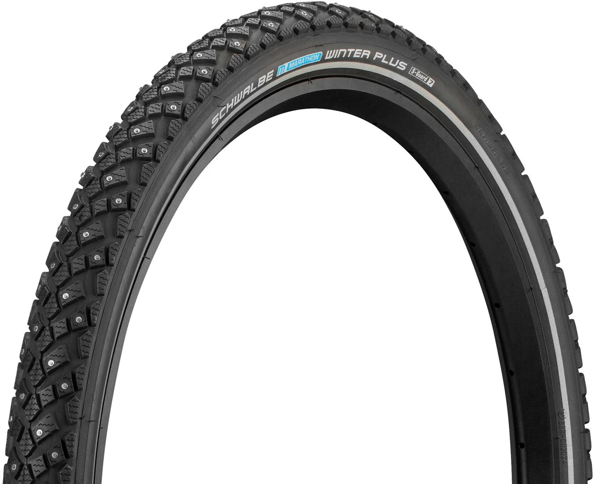 Schwalbe Pneu Rigide Clouté Marathon Winter Plus 28" 1 Schwalbe Pneu Rigide Clouté Marathon Winter Plus 28"