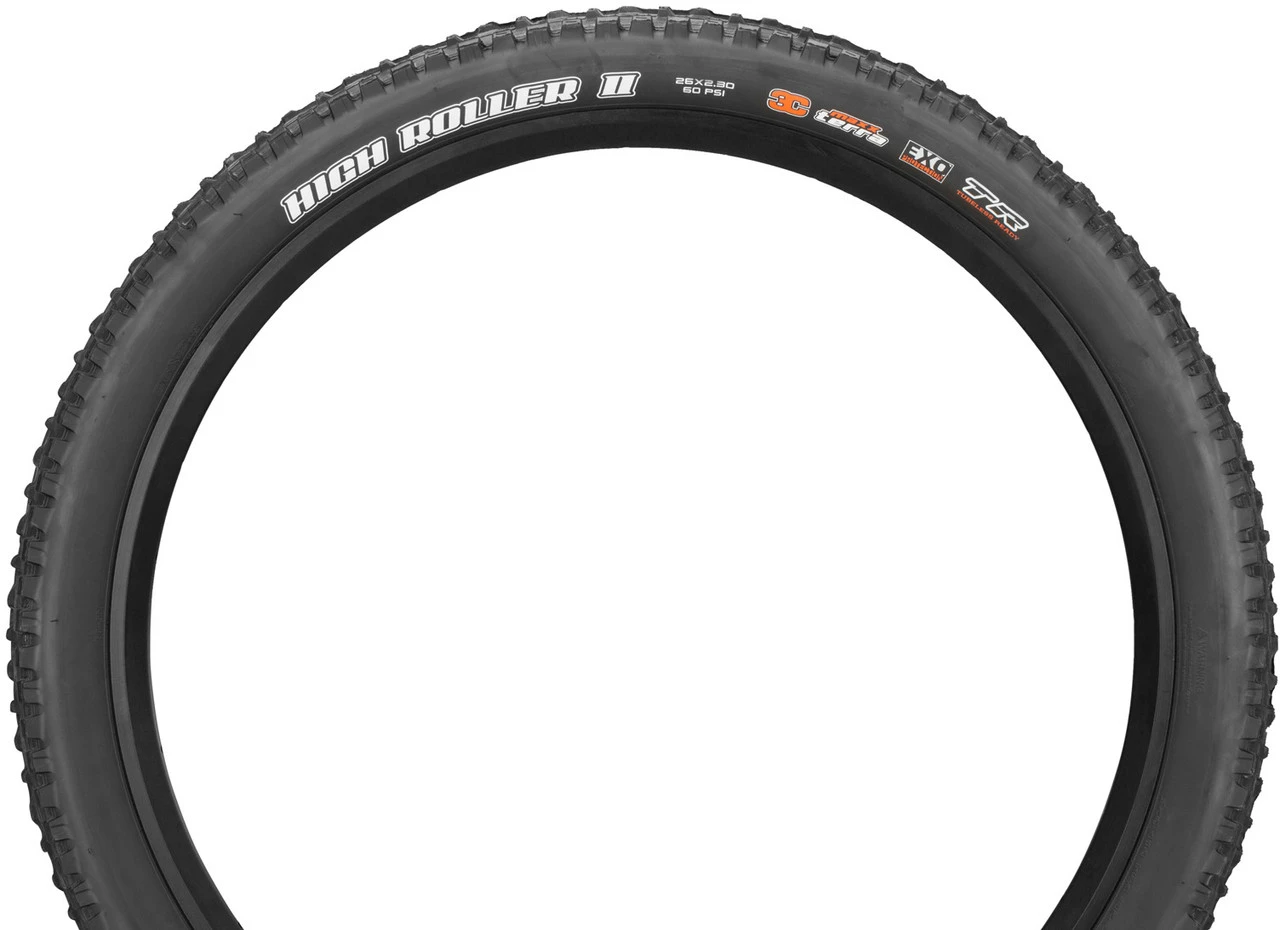 MAXXIS Pneu Souple Highroller II TR 3C MaxxTerra EXO Protection 26" 2 MAXXIS Pneu Souple Highroller II TR 3C MaxxTerra EXO Protection 26" – Image 2