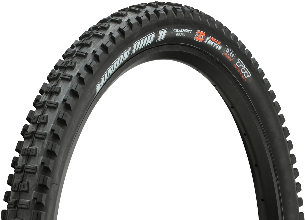 MAXXIS Pneu Souple Minion DHR II 3C MaxxTerra EXO WT TR 27,5" 1 MAXXIS Pneu Souple Minion DHR II 3C MaxxTerra EXO WT TR 27,5"