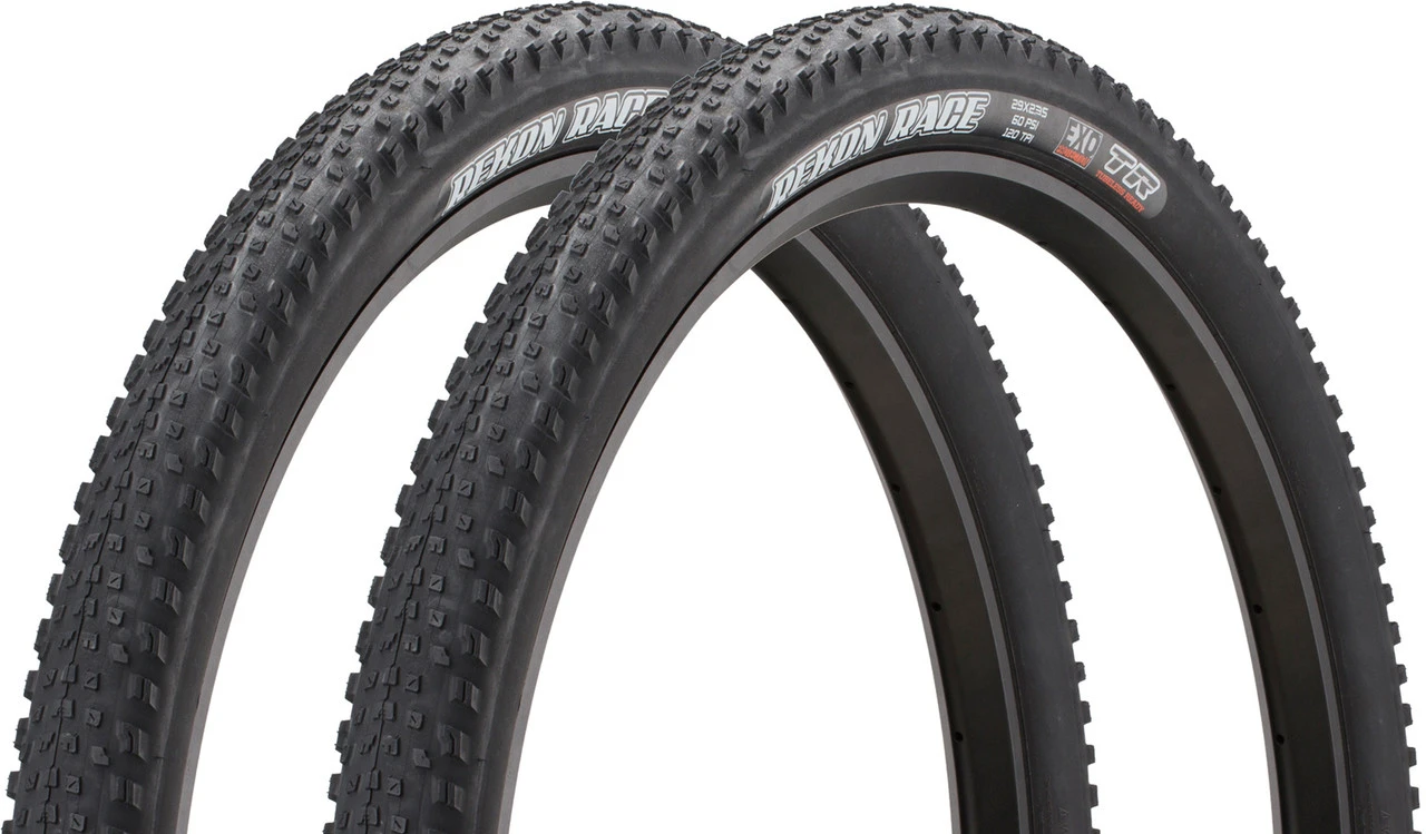 MAXXIS Set De 2 Pneus Souples Rekon Race Dual EXO TR 29" 1 MAXXIS Set De 2 Pneus Souples Rekon Race Dual EXO TR 29"