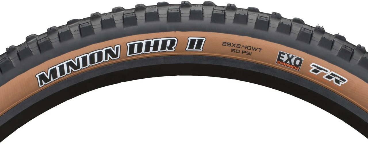 MAXXIS Pneu Souple Minion DHR II Dual EXO WT TR Skinwall 29" 3 MAXXIS Pneu Souple Minion DHR II Dual EXO WT TR Skinwall 29" – Image 3