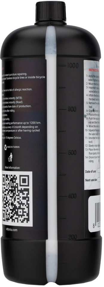 Vittoria Fluide D'Étanchéité Universal Tubeless Tire Sealant 2 Vittoria Fluide D'Étanchéité Universal Tubeless Tire Sealant – Image 2