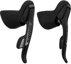 SRAM Set Leviers Frein/Vitesses Méc. Av+arr Rival 22 Double Tap® S 2/11vit. -Shimano Soldes Magasin 367427