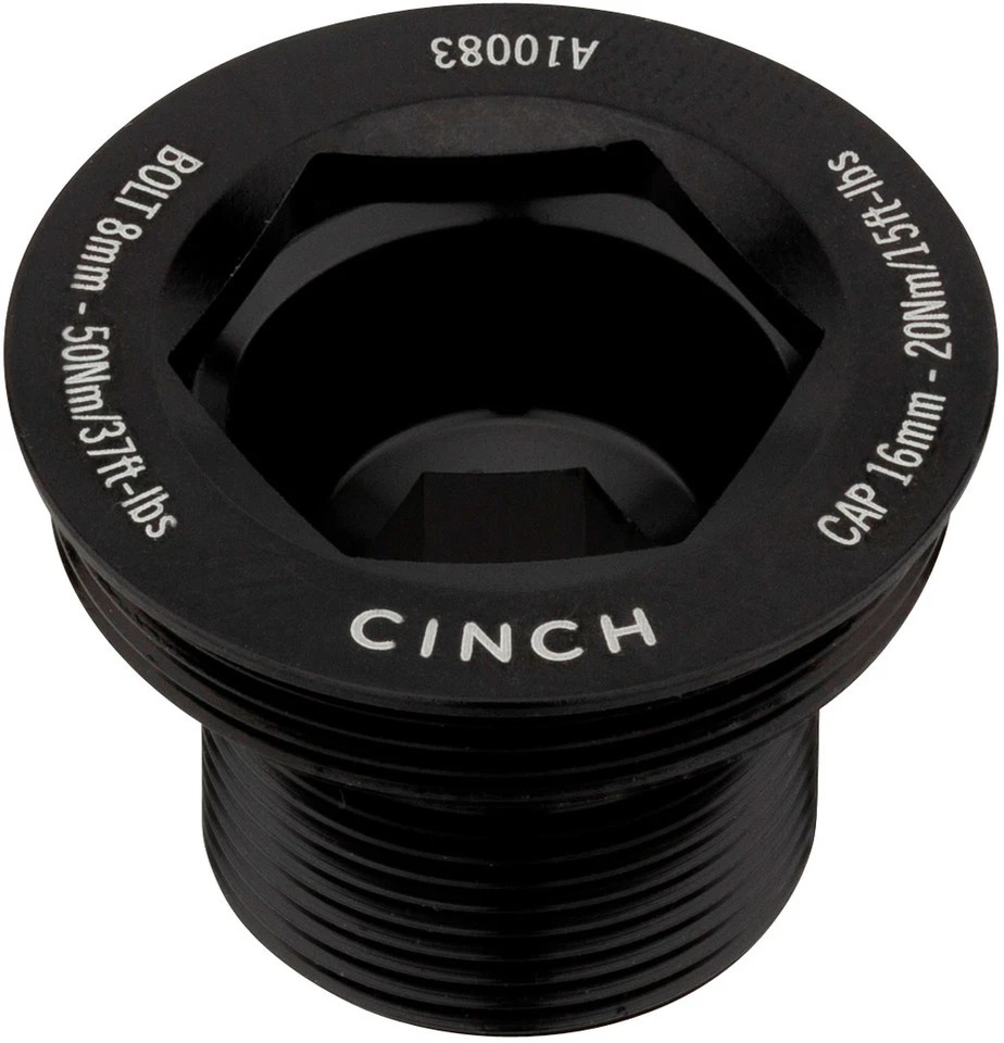 Race Face Vis Pour Pédalier Cinch, Droite, Avec Capuchon D'extraction 1 Race Face Vis Pour Pédalier Cinch, Droite, Avec Capuchon D'extraction