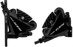 Shimano Set De Freins à Disque Av+arr 105 BR-R7070 + ST-R7020 -Shimano Soldes Magasin 383303