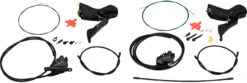 Shimano Set De Freins à Disque Av+arr 105 BR-R7070 + ST-R7020 -Shimano Soldes Magasin 383307
