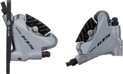 Shimano Set De Freins à Disque Av+arr 105 BR-R7070 + ST-R7020 -Shimano Soldes Magasin 383311