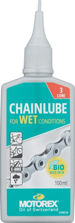 Motorex Huile Pour Chaîne Chainlube WET Conditions