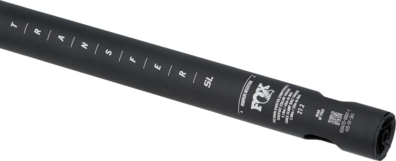 Fox Racing Shox Tige De Selle Transfer SL 27.2 Factory 50 Mm Modèle 2022 7 Fox Racing Shox Tige De Selle Transfer SL 27.2 Factory 50 Mm Modèle 2022 – Image 7