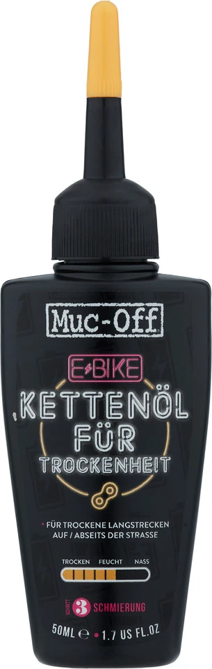 Muc-Off Lubrifiant Pour Chaîne E-Bike Dry Chain Lube 1 Muc-Off Lubrifiant Pour Chaîne E-Bike Dry Chain Lube